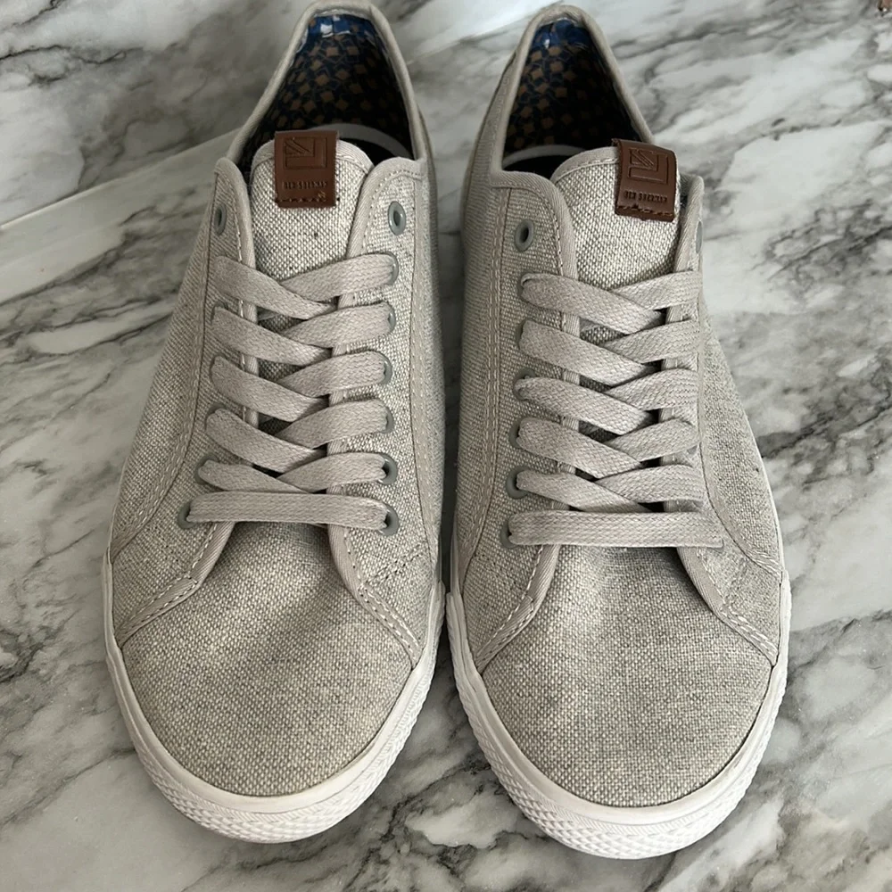 Ben Sherman | Chandler Lo canvas lace up preppy dress sneakers men’s size 10.5 - Picture 2 of 11